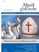 Musik & Kirche Volume 5/2016 -Topic: Martin von Tours and Nikolaus von Myra- by for