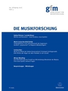 Die Musikforschung Volume 3/2016 by for