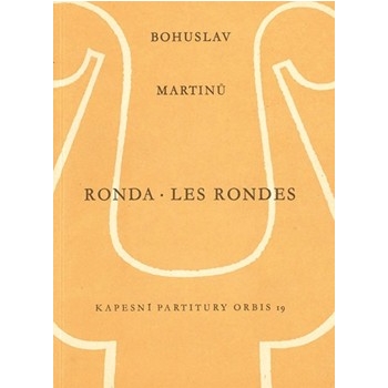 Rondos -fur Oboe Klarinet Fagott Trompete 2 Violinen und Klavier- by Martinu Bohuslav for Ob/clarine