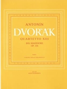 String Quartet Nr. 13 G-Dur op. 106 by Dvorak Antonin for 2V/Va/Vc