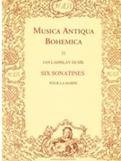 Six sonatines pour la harpe by Dussek Jan Ladislav for Harp