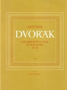 String Quartet Nr. 8 E-Dur op. 80 by Dvorak Antonin for 2V/Va/Vc