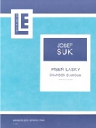 Liebeslied Nr. 1 op. 7 by Suk Josef for Piano