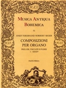 Composizioni per organo I -Preludi Toccate e Fughe- by Seger Josef Ferdinand Norbert for Org
