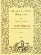 drei Quartette Nr. 1-3 g-Moll C-Dur G-Dur op. 98 by Reicha Anton for Fl/V/Va/Vc