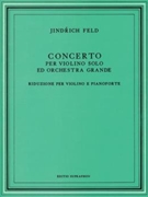 Konzert fur Violine und Orchester by Feld Jindrich for V/Orch