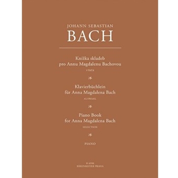 Klavierbuchlein fur Anna Magdalena Bach by Bach Johann Sebastian for Piano