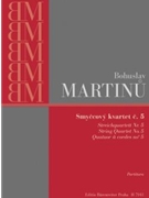 String Quartet Nr. 5 by Martinu Bohuslav - Brezina Ales - for 2V/Va/Vc