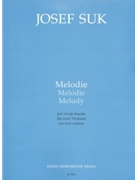 Melody for Two Violins by Suk Josef for 2V