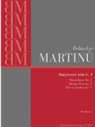 String Trio Nr. 1 by Martinu Bohuslav - Velicka Eva - for V/Va/Vc