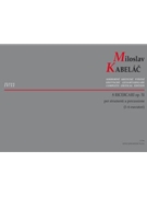 8 Ricercari op. 51 -per strumenti a percussione- by Kabelac Miloslav for 1-6Percussion