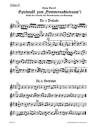 Spielmusik zum Sommernachtstraum fur Streicher (statt Viola auch Violine III) und Basso continuo/ Bl by Purcell Henry for