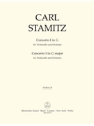 Konzert fur Violoncello und Orchester Nr. 1 G-Dur by Stamitz Carl for