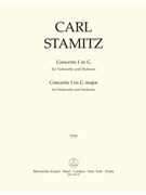 Konzert fur Violoncello und Orchester Nr. 1 G-Dur by Stamitz Carl for
