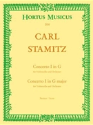 Konzert fur Violoncello und Orchester Nr. 1 G-Dur by Stamitz Carl for vc-Solo/2F