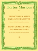 Triosonaten alter englischer Meister fur 2 Altblockfote und Basso continuo -Daniel Purcell: Sonate F by for 2Recorder-