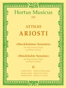 six Sonatas "Stockholmer Sonatas" Volume 2 for Viola (Viola d'amore) and Bc B-flat major G minor A by Ariosti Attilio for Va-dam/Va/