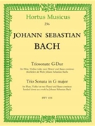 Trio Sonata In G Major by Bach Johann Sebastian - Kirchner G - for Trio Sonatas