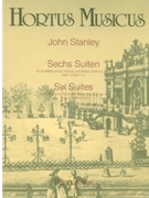 drei Suiten fur Flote (Oboe/Violine) und Basso continuo op. 4 by Stanley John for Fl/Ob/V/Bc