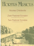 zwei Pastoral-Sonaten fur zwei Floten (Violinen Oboen) c-Moll C-Dur op. 8/36 by Chedeville Nicolas for 2Fl/V/Ob