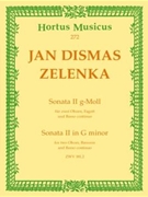 Sonata II g-Moll ZWV 1812 by Zelenka Jan Dismas for 2Ob/bassoo