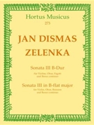 6 Sonaten fur 2 Oboen oder Violine und Oboe Fagott (Violoncello) und Basso continuo. Heft 3 (Sonate by Zelenka Jan Dismas for V/Ob/basso