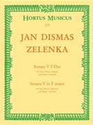 Sonata V fur two Oboen Fagott und Basso continuo F-Dur ZWV 1815 by Zelenka Jan Dismas for 2Ob/bassoo