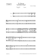 Te Deum -Prager Te Deum- by Caldara Antonio for