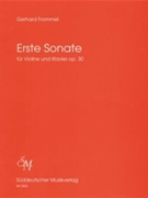 1. Sonate fur Violine und Klavier (1947) op. 30 by Frommel Gerhard for V/Piano