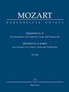 Quintet In A Major KV 581 by Mozart Wolfgang Amadeus for Mini Score