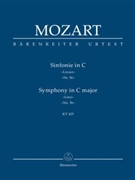 Symphony Nr. 36 C major K. 425 "Linz Symphony" by Mozart Wolfgang Amadeus for 2Ob/2basso