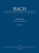 Magnificat E-flat major BWV 243a by Bach Johann Sebastian for 2SSolo/ASo
