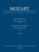 Concerto for Piano and Orchestra Nr. 23 A major K. 488 by Mozart Wolfgang Amadeus for Piano-Solo