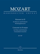 Concerto for Piano and Orchestra Nr. 26 D major K. 537 "Coronation Concerto" by Mozart Wolfgang Amadeus for Piano-Solo
