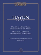 The Seven Last Words of our Saviour on the Cross Hob. XX:1A -Orchestral version of 1785- by Haydn Joseph for 2Fl/2Ob/2b