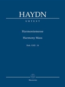 Missa B-flat major Hob.XXII:14 "Harmony Mass" by Haydn Joseph for SSolo/ASol