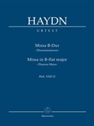 Missa In B Flat Major by Haydn for Mini Score