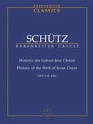 Historia der Geburt Jesu Christi SWV 435 -Weihnachtsoratorium- by Schutz Heinrich for SSolo/3ASo