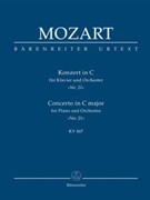 Concerto for Piano and Orchestra Nr. 21 C major K. 467 by Mozart Wolfgang Amadeus for Piano-Solo