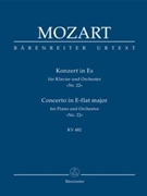 Concerto for Piano and Orchestra E-flat major K. 482 by Mozart Wolfgang Amadeus for Piano-Solo