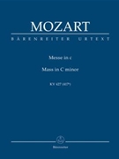 Mass In C Minor K 427 by Mozart Wolfgang Amadeus for Mini Score