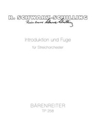 Introduktion und Fuge fur Streichorchester (1948) by Schwarz-Schilling Reinhard for 2V/Va/Vc/B