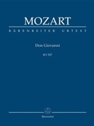 Don Giovanni by Mozart Wolfgang Amadeus for Mini Score