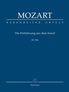 The Abduction from the Seraglio K. 384 -German singspiel in three acts- by Mozart Wolfgang Amadeus for 2SSolo/2TS