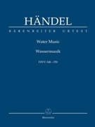 Water Music HWV 348-350 by Handel George Frideric for Recorder-S