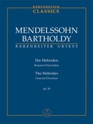 The Hebrides op. 26 -Concert Overture- by Mendelssohn Felix for 2Fl/2Ob/2c