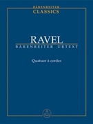 Quatuor A Cordes - study score by Ravel Maurice for Study Score