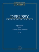 Quatuor - study score by Debussy Claude for Study Score