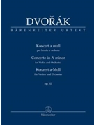 Concerto for Violin and Orchestra A minor op. 53 by Dvorak Antonin for V-Solo/2Fl