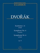 Symphonie Nr. 4 d-Moll op. 13 by Dvorak Antonin for 2Fl/2Ob/2c